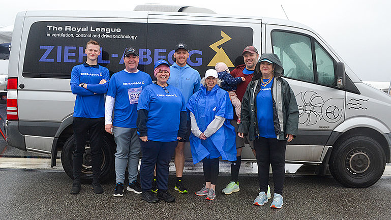 ZIEHL-ABEGG as the best place to work ZIEHL-ABEGG employees at run the runway